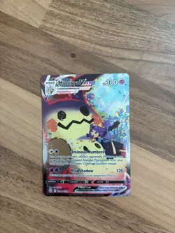 Pokemon TCG Mimikyu VMAX 2022 Brilliant Stars Trainer Gallery - Image 1