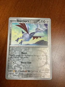 Skarmory 141/182 Destined Rivals Reverse Holo Pokemon TCG Card - Image 1