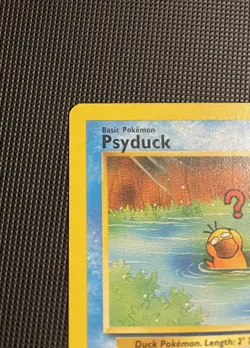 Pokemon Card - Psyduck WOTC Black Star Promo 20 - Image 3