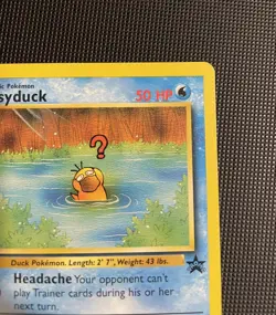 Pokemon Card - Psyduck WOTC Black Star Promo 20 - Image 4