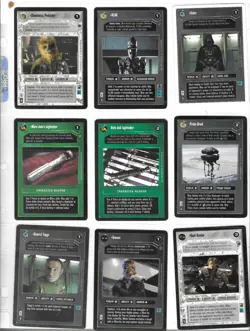 Star Wars Decipher ccg collection (1000 cards or so) - Image 1