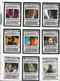 Star Wars Decipher ccg collection (1000 cards or so) - Image 2