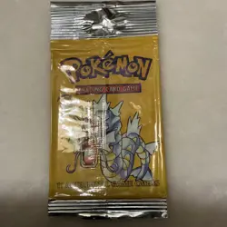 Pokemon 11 Additional Game Cards Booster Pack EMPTY Gyarados 2nd edition - Image 1