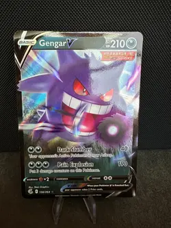NEAR MINT | Gengar V 156/264 | English | Holo | Pokemon TCG - Image 1