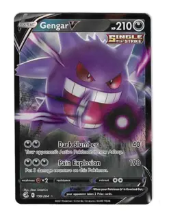 NEAR MINT | Gengar V 156/264 | English | Holo | Pokemon TCG - Image 3