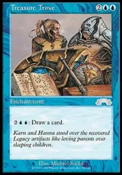MRM FR/VF 4x Caverne au trCsor - Treasure Trove MTG Magic EXO - Image 1