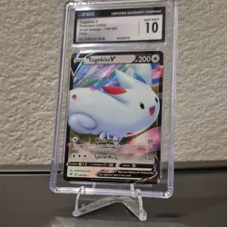 Pokemon Togekiss V 140/185 Swsh04 Vivid Voltage Ultra Rare Holo CGC 10 - Image 1