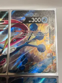 Greninja V-UNION SWSH159 Pokemon TCG Full Art Holo English 2021 Lot of 4 - Image 3