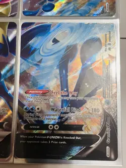 Greninja V-UNION SWSH159 Pokemon TCG Full Art Holo English 2021 Lot of 4 - Image 5