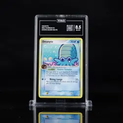 2006 Pokemon - Omanyte 60/92 Legend Maker NON-holo - TAG 8.5 - Image 1