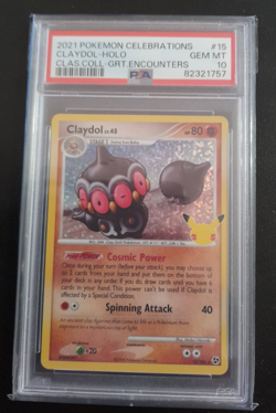 Pokemon 2021 Celebrations Claydol PSA 10 - Image 1