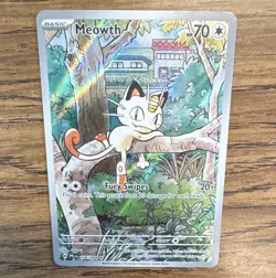 The Pokemon Company Meowth 106/091 Reverse Holo Common 70 HP English 2024 - Image 1
