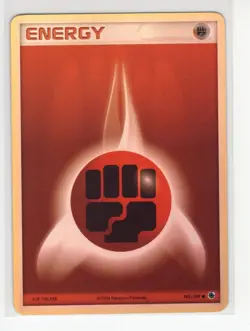 ~ESP~ SPANISH Fighting Energy 105/109 Rev Holo Ruby Sapphire Pokemon Card (ST3) - Image 1