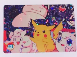 Pokemon Bandai Carddass unbranded vending prism holo - Image 2