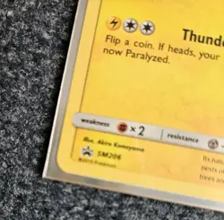 Pokemon Pikachu Sun & Moon Promo Holo Holofoil SM206 B 2019 - Image 4