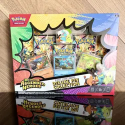 Pokemon - Ascended Heroes First Partners Deluxe Pin Collection - Brand New - Image 1