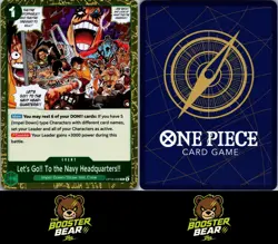 Let's Go!! To the Navy Headquarters.. OP16-038 One Piece NM/M ENG - Image 3