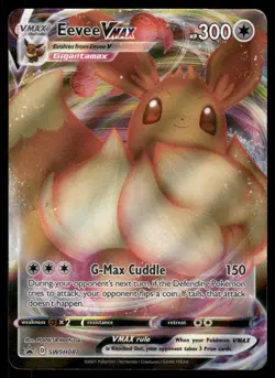 Pokemon Cards Eevee VMAX SWSH087 Sword & Shield Promo MP *3 - Image 1