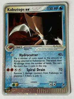 Kabutops ex 97/100 Sandstorm Pokemon Card (Moderately Played) - Image 1