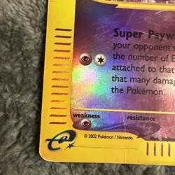 MEW #55/165 Holo Reverse Expedition E-Series 2002 Pokemon Card - Image 5