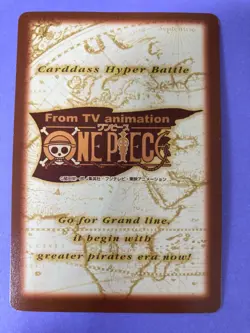 1999 One Piece Carddass Hyper Battle Red-Haired Pirates (C34) Japanese TGC - Image 4