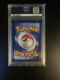 1999 Pokemon Game Alakazam Holo PSA 8 Mint 1/102 Base Set Unlimited Rare Card 1 - Image 2