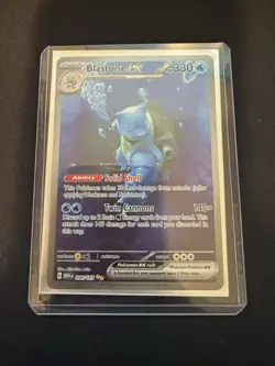 Pokemon TCG Blastoise EX 200/165 Card - Image 3