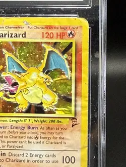 2000 Base Set 2 Charizard Holo CGC 1 Poor WOTC Vintage Pokemon Card, PSA, CGC - Image 4