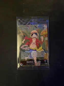 One Piece Musee Grevin Paris Luffy OP13-001 Museum Promo Card 6/26/2026 - Image 1