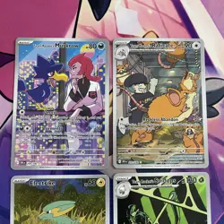 Pokemon TCG | Destined Rivals /182 English Illustration Rare X4 Card Bundle - Image 2