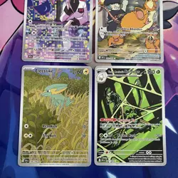 Pokemon TCG | Destined Rivals /182 English Illustration Rare X4 Card Bundle - Image 3