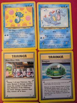 Pokemon Neo Genesis Card Bundle x 6. Varying Conditions See Photos - Image 2
