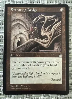 Magic the Gathering: Strong Hold: Ensnaring Bridge: NM - Image 1