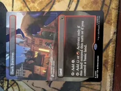 Dark Fortress (Borderless) 380 Rare Marvel Super Heroes Magic: The Gathering NM - Image 1