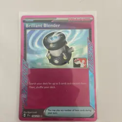 Brilliant Blender SSP 164/191 Pokemon Play! Stamp Ace Spec - Image 1