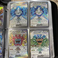 Pokemon 400 TCG Trading Cards Collection New Binder Value Rares Full Arts - Image 4