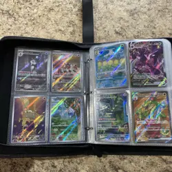 Pokemon 400 TCG Trading Cards Collection New Binder Value Rares Full Arts - Image 5