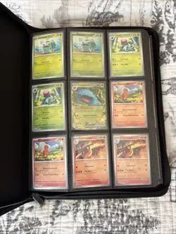 Pokemon 151 Complete Master Base Set all holo, reverse, 12 EX, Binder - Image 1