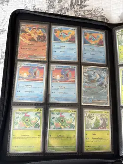 Pokemon 151 Complete Master Base Set all holo, reverse, 12 EX, Binder - Image 2