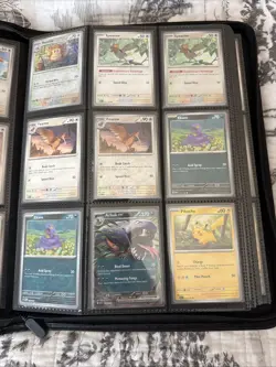 Pokemon 151 Complete Master Base Set all holo, reverse, 12 EX, Binder - Image 5