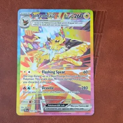 The Pokemon Company Pokemon TCG Jolteon ex SIR Full Art Holo ENG 153/131 - Image 4