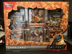 Pokemon TCG: Charizard ex Premium Collection Box - 6 Packs - Image 1