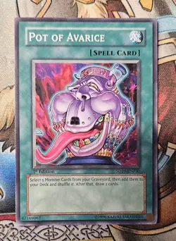 Pot of Avarice SD10-EN030 1st Edition Common - Image 1