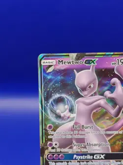 Mewtwo GX 39/73 Full Art S&M Shining Legends Pokemon Card TCG 2017 - Image 4