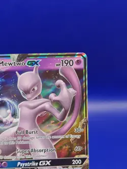 Mewtwo GX 39/73 Full Art S&M Shining Legends Pokemon Card TCG 2017 - Image 5