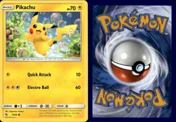 PIKACHU 19/68 Pokemon Card Hidden Fates Near Mint - Image 3
