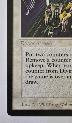 MTG Divine Intervention Legends 1994 Rare Reserved List LP English Vintage - Image 4