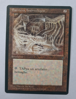 Magic Mtg Italian Legends Relic Barrier near mint - Image 1