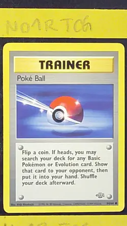 Poke Ball 64/64 Common Jungle Pokemon 1st Edition Near Mint - Image 1