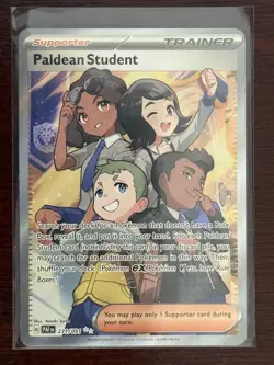 Pokemon TCG Paldean Fates 8 Card Lot - 1 Full Art, 1 EX & 6 Shinys - Image 2